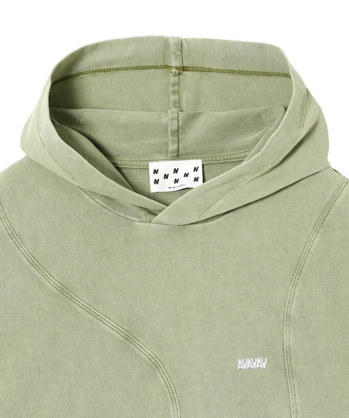tシャツ AVAVAV Hooded t-shirt green F24N0322 レディース AVAVAV Hooded t-shirt green F24N0322（Tシャツ/カットソー