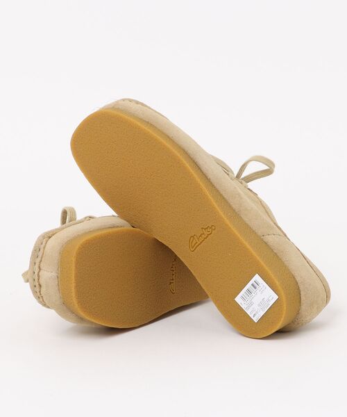 Clarks(クラークス)の「【clarks】 WallabeeEVO WP(モカシン/デッキシューズ・レディース・ダークベージュ・22.5cm/23.0cm/23.5cm/24.0cm/24.5cm/25.0cm)」の3枚目の写真