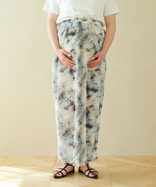 LEPSIM(レプシィム)の「【産前・産後対応】マタニティ/無地柄プリーツスカート 327385(マタニティウェア/グッズ・レディース・ホワイト/ブラック系その他/ブラック/ホワイト系その他/ブラウン系その他・FREE)」の7枚目の写真