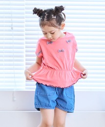 MARKEY'S | チュールリボントップス(Tシャツ/カットソー)