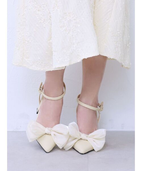 EATME（イートミー）の「リボンミュールパンプス（パンプス・レディース・レッド/イエロー/ブラック・L/M/S）」の14枚目の写真