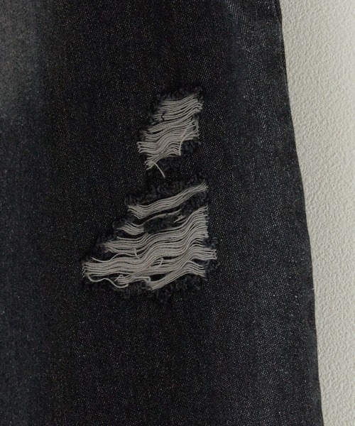 ROOPTOKYO（ループトウキョウ）の「トライバル カットオフ デニムショーツ（デニムパンツ・メンズ・ブルー/ブラック・L/M）」の20枚目の写真