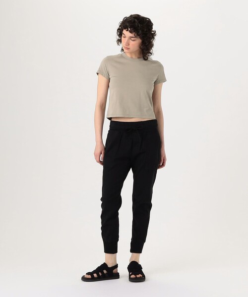 JAMES PERSE(ジェームスパース)の「コットンジャージー クルーネックTシャツ WBEL3120(Tシャツ/カットソー・レディース・ベージュ・0)」の2枚目の写真