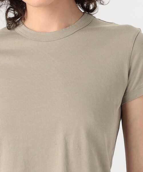 JAMES PERSE(ジェームスパース)の「コットンジャージー クルーネックTシャツ WBEL3120(Tシャツ/カットソー・レディース・ベージュ・0)」の6枚目の写真