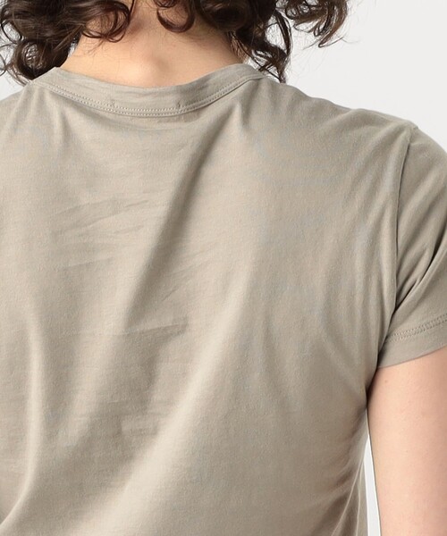 JAMES PERSE(ジェームスパース)の「コットンジャージー クルーネックTシャツ WBEL3120(Tシャツ/カットソー・レディース・ベージュ・0)」の7枚目の写真