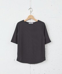 半袖フロントダブルカットソー