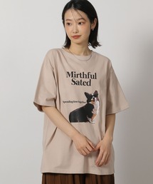 LAKOLE | ドッグプリントロゴTEE / 328629(Tシャツ/カットソー)
