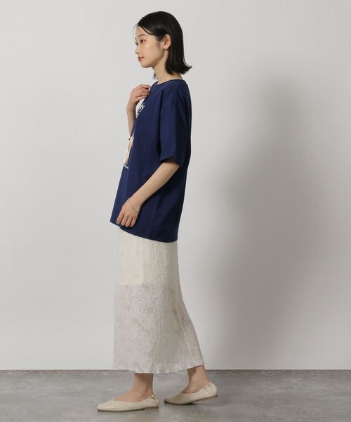 LAKOLE(ラコレ)の「ドッグプリントロゴTEE / 328629(Tシャツ/カットソー・レディース・チャコール/アイボリー/ベージュ/ネイビー・FREE)」の21枚目の写真