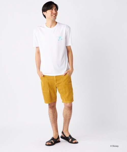 Disney(ディズニー)の「【OP/オーピー】ミッキー/水陸両用半袖Tシャツ/メンズ(Tシャツ/カットソー・メンズ・カーキ/チャコールグレー/ホワイト・LARGE/X-LARGE/MEDIUM)」の4枚目の写真