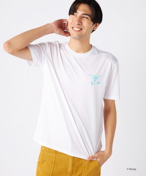 Disney(ディズニー)の「【OP/オーピー】ミッキー/水陸両用半袖Tシャツ/メンズ(Tシャツ/カットソー・メンズ・カーキ/チャコールグレー/ホワイト・LARGE/X-LARGE/MEDIUM)」の9枚目の写真