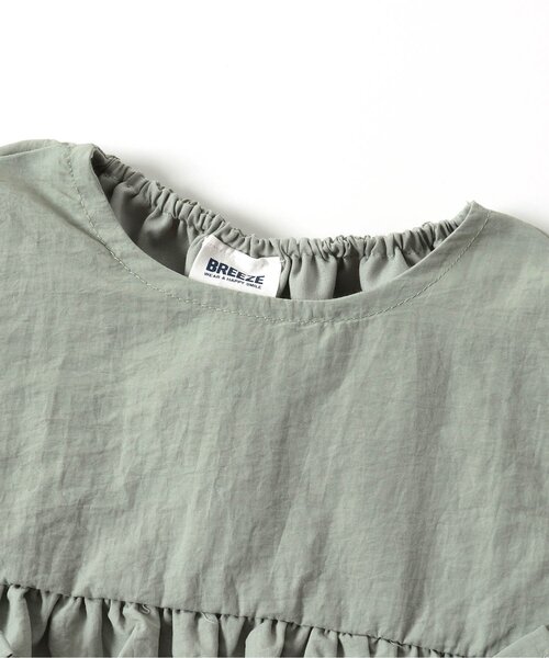 BREEZE（ブリーズ）の「【ジュニア対応】リボンバルーントップス（チュニック・キッズ・ブラック/カーキ・80/90/100/110/120/130/140）」の6枚目の写真