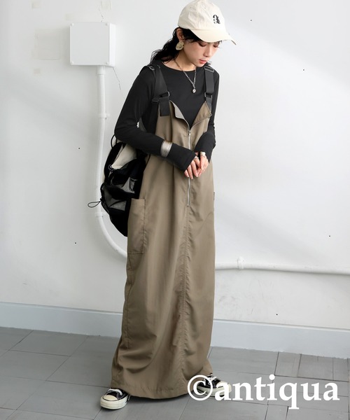 antiqua(アンティカ)の「シアーロンT(Tシャツ/カットソー・レディース・ホワイト/ライム/ブラック/カーキ/ブルー・SMALL/MEDIUM/LARGE)」の16枚目の写真