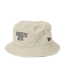 NEW ERA（ニューエラ）の「NEW ERA: NBA ウォッシュ加工 ロゴ 刺繍 バケットハット（ハット）」