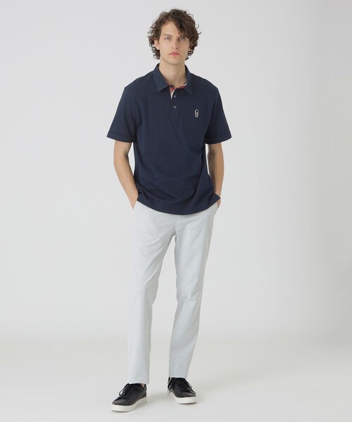 BLACK LABEL CRESTBRIDGE（ブラックレーベル・クレストブリッジ）の「ロイヤルスヴィンガーズマンポロシャツ（ポロシャツ・メンズ・レッド系その他/ブラック/ネイビー/オフホワイト・M/L/XL）」の8枚目の写真