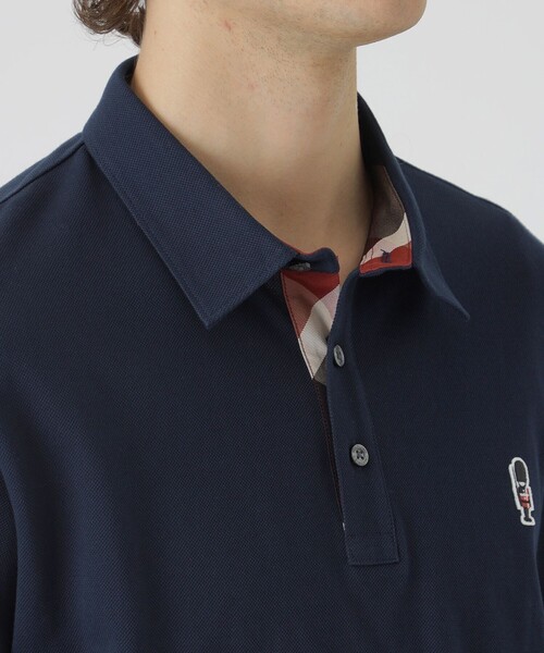 BLACK LABEL CRESTBRIDGE（ブラックレーベル・クレストブリッジ）の「ロイヤルスヴィンガーズマンポロシャツ（ポロシャツ・メンズ・レッド系その他/ブラック/ネイビー/オフホワイト・M/L/XL）」の5枚目の写真