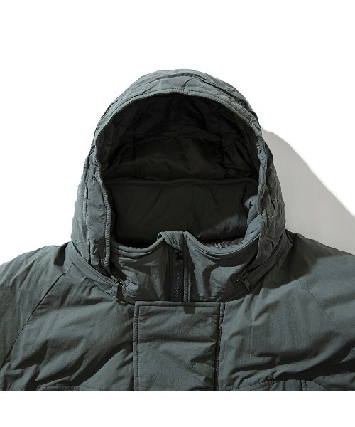 WILD THINGS(ワイルドシングス)の「WILD THINGS MONSTER PARKA (ワイルドシングス モンスターパーカー)(ダウンジャケット/コート・メンズ・ライトグレー・XX-LARGE)」の8枚目の写真