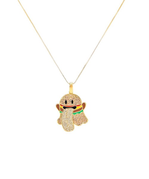 GRAF&WU /グラフアンドウー BOO GHOST ネックレス　野球 セール】GRAF&WU/グラフアンドウーBOOGHOSTキュートお化けライン