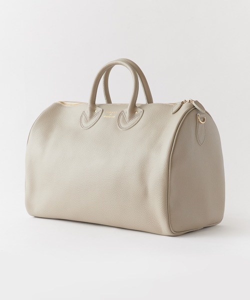 YOUNG&OLSEN The DRYGOODS STORE（ヤングアンドオルセン）の「YOUNG & OLSEN/ヤングアンドオルセン EMBOSSED LEATHER D BOSTON M ボストンバッグ 2026年春夏（ボストンバッグ・レディース・ベージュ/ブラック/ブラウン/ホワイト・FREE）」の17枚目の写真