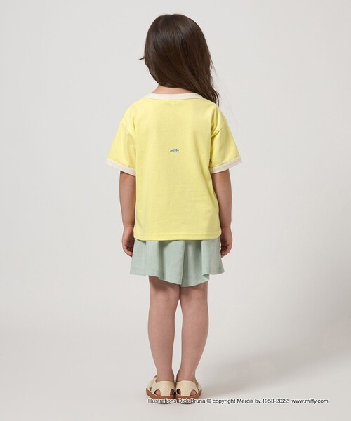Miffy( ミッフィー)の「【別注】<miffy>プリント Tシャツ / キッズ 100cm-130cm(Tシャツ/カットソー・キッズ・クリーム/ダークグレー/オフホワイト・120cm/110cm/100cm/130cm)」の7枚目の写真