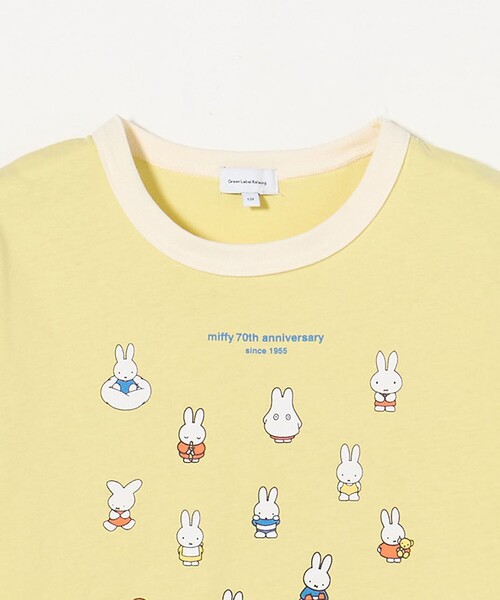 Miffy( ミッフィー)の「【別注】<miffy>プリント Tシャツ / キッズ 100cm-130cm(Tシャツ/カットソー・キッズ・クリーム/ダークグレー/オフホワイト・120cm/110cm/100cm/130cm)」の17枚目の写真