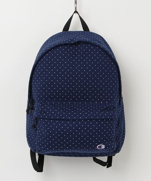 Champion（チャンピオン）の「【Champion/チャンピオン】直営限定コレクション メンズ スウェットデイバック（バックパック/リュック・メンズ・グレー/ネイビー/ブラック・FREE）」の3枚目の写真