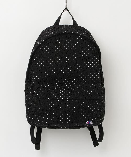 Champion（チャンピオン）の「【Champion/チャンピオン】直営限定コレクション メンズ スウェットデイバック（バックパック/リュック・メンズ・グレー/ネイビー/ブラック・FREE）」の2枚目の写真