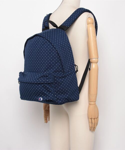 Champion（チャンピオン）の「【Champion/チャンピオン】直営限定コレクション メンズ スウェットデイバック（バックパック/リュック・メンズ・グレー/ネイビー/ブラック・FREE）」の7枚目の写真