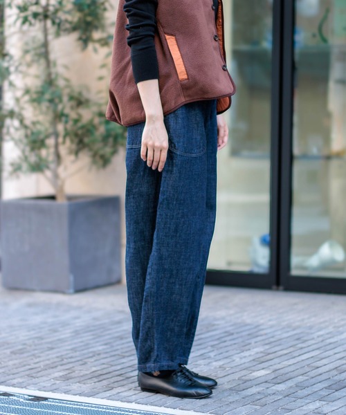 D.M.G / ディーエムジー] 10ozデニム パネルボールパンツ | Domingo