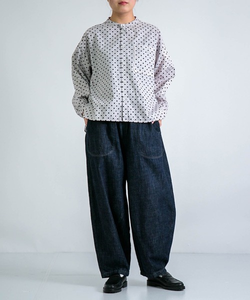 D.M.G.（ドミンゴ）の「[D.M.G / ディーエムジー] 10ozデニム パネルボールパンツ（デニムパンツ・レディース・ワンウォッシュ・S/M）」の18枚目の写真