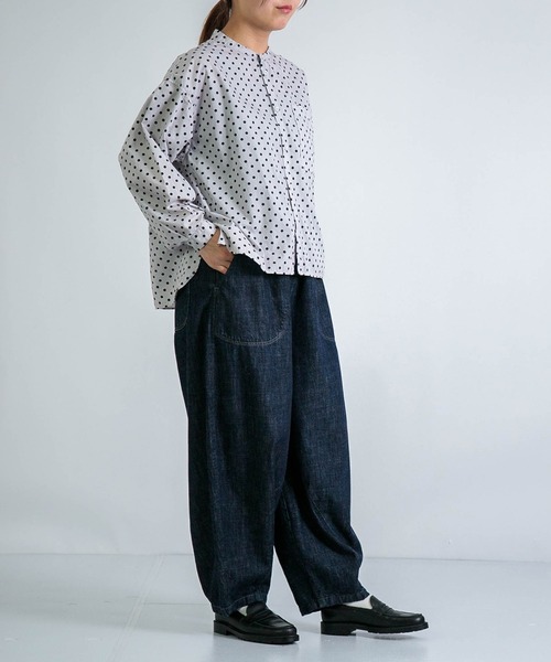 D.M.G.（ドミンゴ）の「[D.M.G / ディーエムジー] 10ozデニム パネルボールパンツ（デニムパンツ・レディース・ワンウォッシュ・S/M）」の19枚目の写真