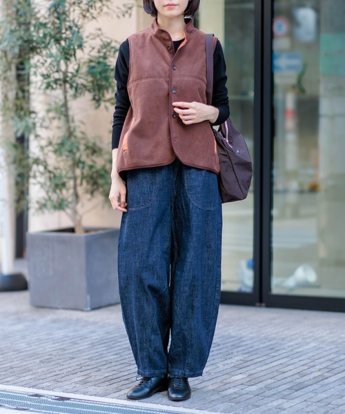 D.M.G.（ドミンゴ）の「[D.M.G / ディーエムジー] 10ozデニム パネルボールパンツ（デニムパンツ・レディース・ワンウォッシュ・S/M）」の14枚目の写真