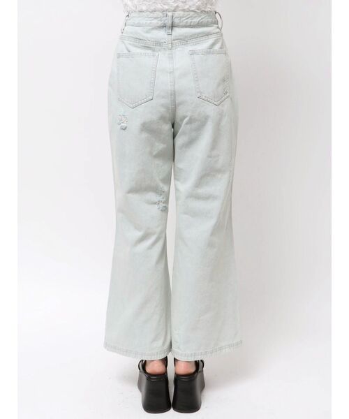 CALNAMUR(カルナムール)の「ハードダメージ2WAYデニムパンツ(デニムパンツ・レディース・ブラック/ライトブルー・SMALL/MEDIUM)」の19枚目の写真