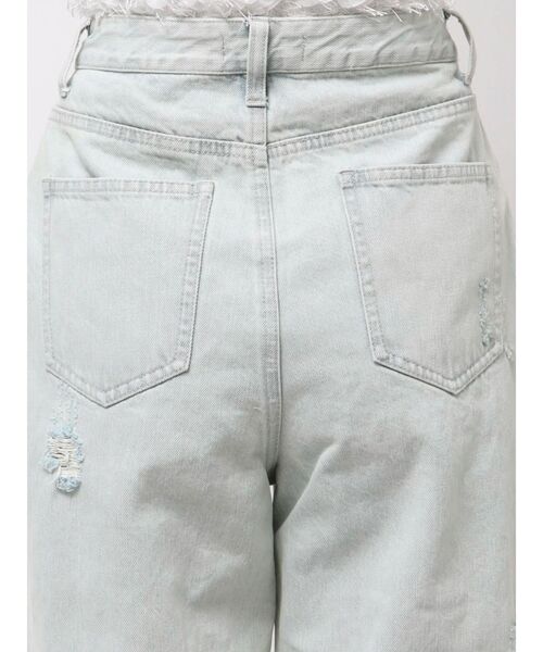 CALNAMUR(カルナムール)の「ハードダメージ2WAYデニムパンツ(デニムパンツ・レディース・ブラック/ライトブルー・SMALL/MEDIUM)」の20枚目の写真