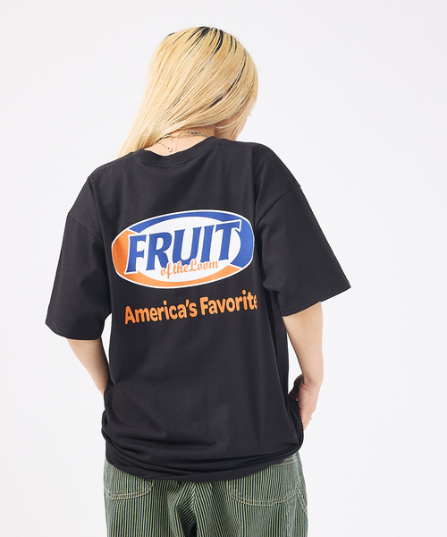 FRUIT OF THE LOOM(フルーツオブザルーム)の「【FRUIT OF THE LOOM/フルーツ オブ ザ ルーム】USAコットンPrint T-Shirt/両面プリントTシャツユニセックス【WEB限定】(Tシャツ/カットソー・メンズ・ホワイト系その他/グレー系その他2/ブラック系その他2/ホワイト系その他2/グレー系その他/ブラック系その他・XL/L/M)」の4枚目の写真