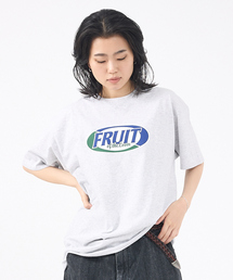 【FRUIT OF THE LOOM/フルーツ オブ ザ ルーム】USAコットンPrint T-Shirt/両面プリントTシャツユニセックス【WEB限定】