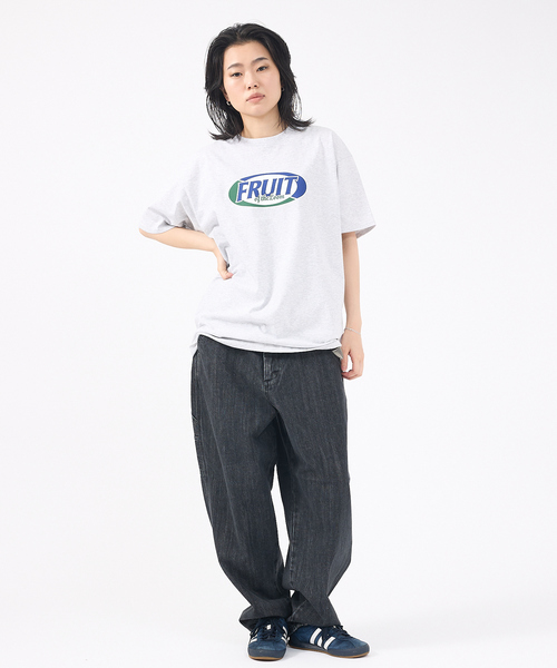 FRUIT OF THE LOOM(フルーツオブザルーム)の「【FRUIT OF THE LOOM/フルーツ オブ ザ ルーム】USAコットンPrint T-Shirt/両面プリントTシャツユニセックス【WEB限定】(Tシャツ/カットソー・メンズ・ホワイト系その他/グレー系その他2/ブラック系その他2/ホワイト系その他2/グレー系その他/ブラック系その他・XL/L/M)」の22枚目の写真
