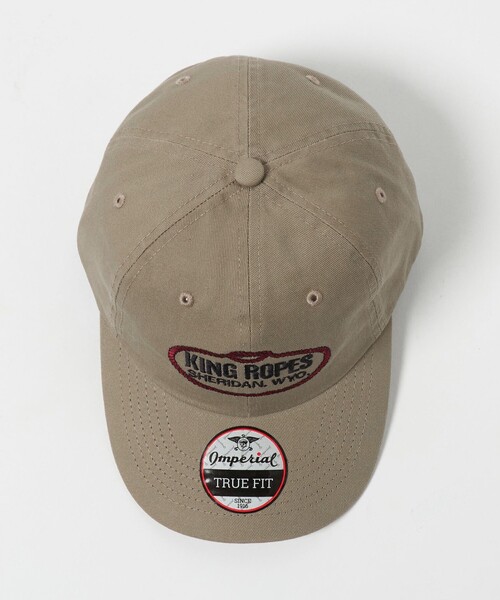 Steven Alan（スティーブンアラン）の「＜KING ROPES＞ LOGO CAP/キャップ（キャップ・メンズ・オリーブ/ブラック・FREE）」の6枚目の写真