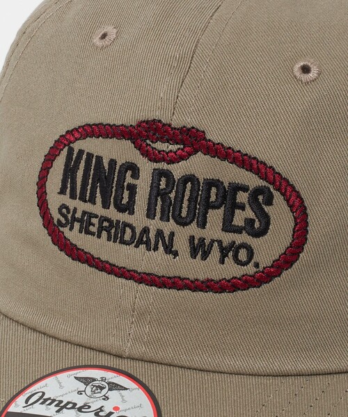 Steven Alan（スティーブンアラン）の「＜KING ROPES＞ LOGO CAP/キャップ（キャップ・メンズ・オリーブ/ブラック・FREE）」の10枚目の写真