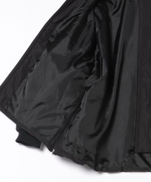 INTERPLANET（インタープラネット）の「ウェーブキルトＺＩＰブルゾン（ノーカラーコート・レディース・アイボリー/オリーブ/ブラック・FREE）」の5枚目の写真