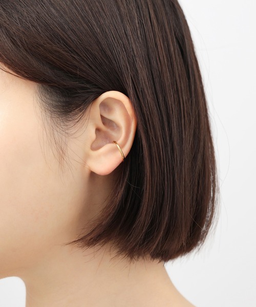 ESTELLE（エステール）の「シルバー イヤーカフ （水瓶座）片耳用 ESTELLE/エステール WEB限定（イヤーカフ・レディース・イエロー・-）」の2枚目の写真