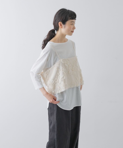 新品 かぐれ ジャガードキャミソール ジャガードキャミソール（Tシャツ/カットソー）｜かぐれ（カグレ