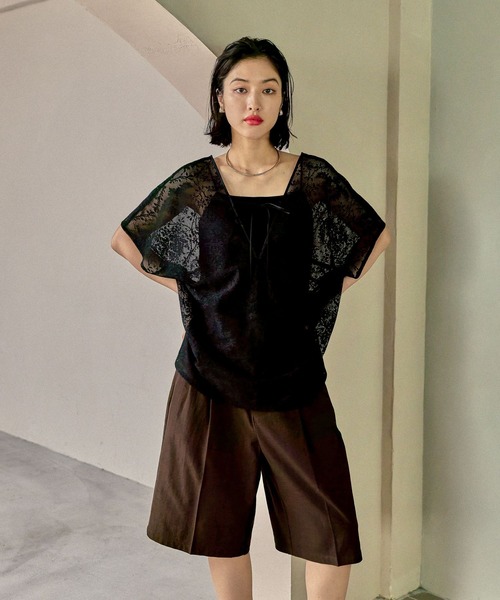 セール】2WAYレースブラウス 570820（シャツ/ブラウス）｜LEPSIM