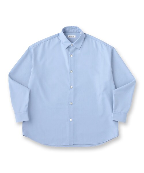 tk.TAKEO KIKUCHI（ティーケータケオキクチ）の「TR長袖シャツ（シャツ/ブラウス・メンズ・ブラック/サックスブルー/ホワイト・01/02/03）」の11枚目の写真