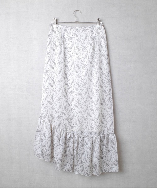 CLANE（クラネ）の「【PH1】【CLANE】FLOWER FRILL SKIRT 16109-6001（スカート・レディース・ブルー/レッド/ホワイト・1/0）」の21枚目の写真