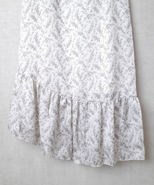 CLANE（クラネ）の「【PH1】【CLANE】FLOWER FRILL SKIRT 16109-6001（スカート・レディース・ブルー/レッド/ホワイト・1/0）」の9枚目の写真