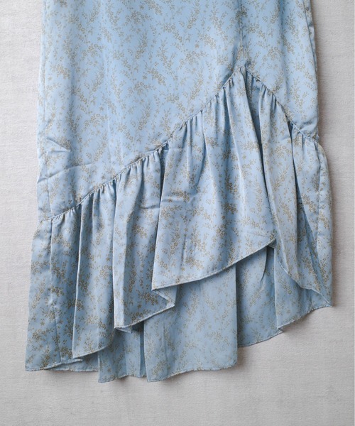 CLANE（クラネ）の「【PH1】【CLANE】FLOWER FRILL SKIRT 16109-6001（スカート・レディース・ブルー/レッド/ホワイト・1/0）」の11枚目の写真