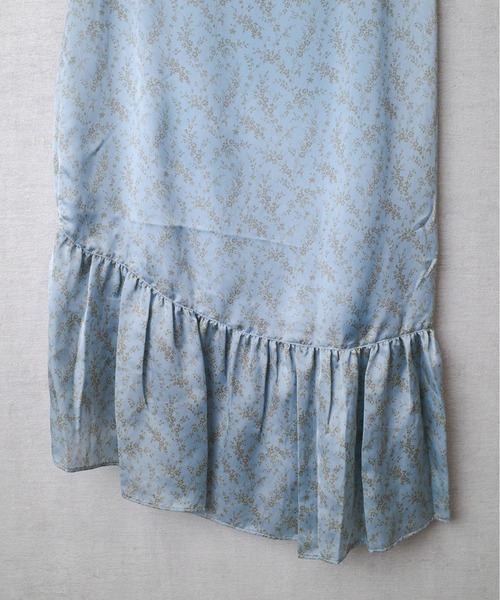 CLANE（クラネ）の「【PH1】【CLANE】FLOWER FRILL SKIRT 16109-6001（スカート・レディース・ブルー/レッド/ホワイト・1/0）」の14枚目の写真