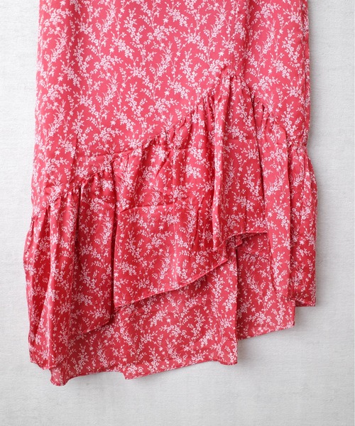 セール】【PH1】【CLANE】FLOWER FRILL SKIRT 16109-6001