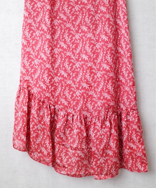 CLANE（クラネ）の「【PH1】【CLANE】FLOWER FRILL SKIRT 16109-6001（スカート・レディース・ブルー/レッド/ホワイト・1/0）」の18枚目の写真