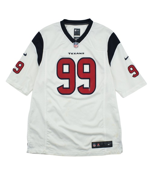 希少 NIKE NFL Texans 10周年記念 限定 ゲームシャツ メッシュ